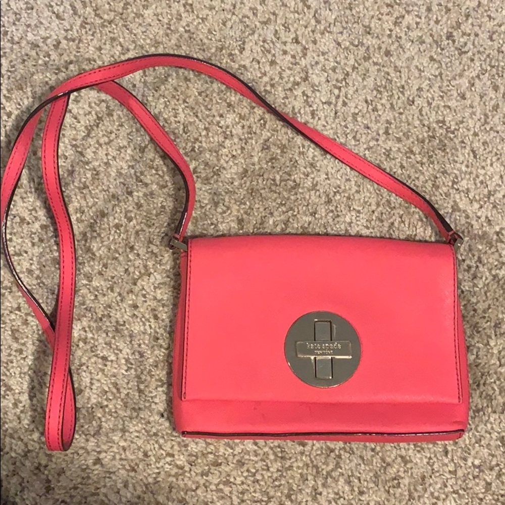 Kate Spade pink crossbody bag